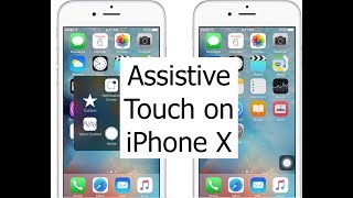 Assistive Touch iPhone X [upl. by Rehpinej]