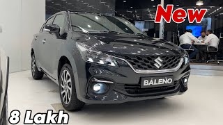 New BALENO 2024 Black Colour Updated  Maruti Suzuki BALENO Alpha Top Model 2024 Review [upl. by Gwenn655]