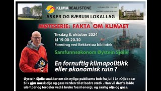 En fornuftig klimapolitikk ellrer økonomisk ruin [upl. by Adama]