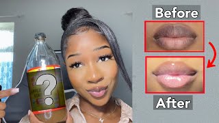 HOW I LIGHTENED MY LIPS QUICK WITH ONE PRODUCT‼️Permanently [upl. by Aroel]