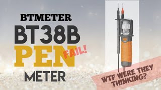 BTMETER BT38B CHEAPO Multimeter Review amp Teardown [upl. by Ennairac639]