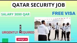 Qatar security Job 2024 [upl. by Amian355]