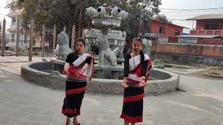 Sirsaya Hegu Sabita Malakar  Cover Dance  Newari Maicha [upl. by Hill814]