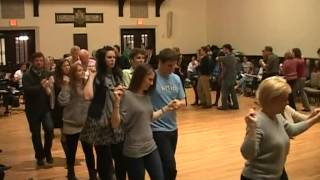 Irish Dance and Céilí Stack of Wheat  Callaghans Hornpipe  Boston College [upl. by Annaitsirk784]