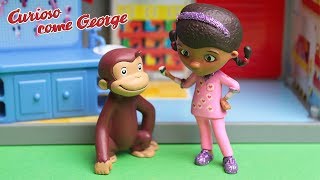 Curioso come George 🐵 Il mal di denti Le Storie di George 🐵 Episodio 10 [upl. by Janette]