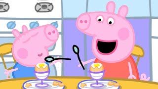 Collecting Granny Pigs Chicken Eggs 🐔  Peppa Pig Official Full Episodes [upl. by Dorcus390]