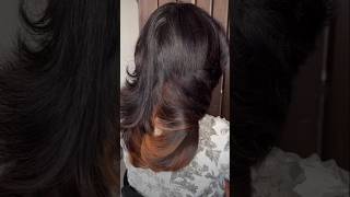 Hair cutting look setting hair style hairstyle hair viralshots [upl. by Panchito]