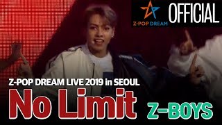 Stage ZBoys No Limit ZPOP Dream Live 2019 in SEOUL [upl. by Ahsenom]