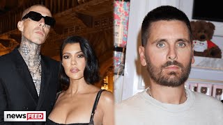 Scott Disick “Feels AWKWARD” Being Around Kourtney Kardashian amp Travis Barker [upl. by Nevai]