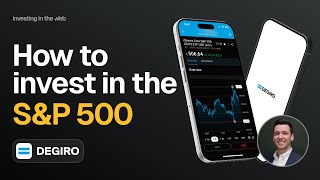 How to invest in the SampP 500 on DEGIRO stepbystep [upl. by Yenduhc559]