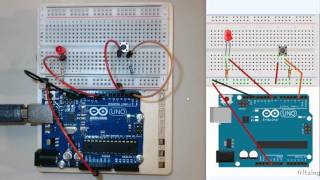 Arduino DE 4 Taster und serieller Plotter [upl. by Danie537]