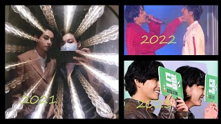 What taekook moment each year represented part 3 Taekook compilation analysis [upl. by Ferrell611]