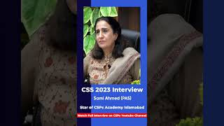 Mock Interview  CSS exam preparation from CSPs Academy Islamabad csspreparation [upl. by Milla861]