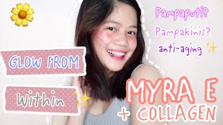 POTENCEE with COLLAGEN  MYRA E Honest review after 10 capsules  mga epekto sa katawan  LJA [upl. by Asilec456]