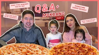 Mukbang  QampA with The Birchmores Part 1  Bangs GarciaBirchmore [upl. by Dolly]