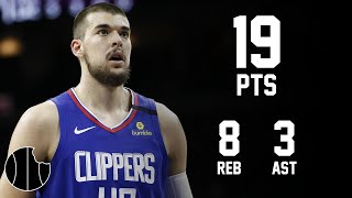 Ivica Zubac Highlights  Clippers vs Suns  8th Jan 2024 [upl. by Berhley]