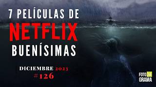 ¿No sabes qué ver 7 Buenas Películas Atrapantes en NETFLIX  Fotograma 24 con David Arce [upl. by Izmar]