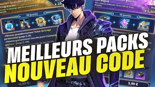 NOUVEAU CODE amp Meilleurs packs dans la boutique  SOLO LEVELING ARISE [upl. by Ayor]