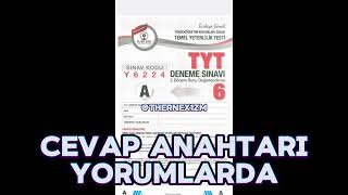 ÖZDEBİR TÜRKİYE GENELİ Y6224 CEVAP ANAHTARI 6 DENEME [upl. by Dweck681]