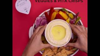 EpigamiaRecipes Hummus with Veggies and Pita [upl. by Eeresid]