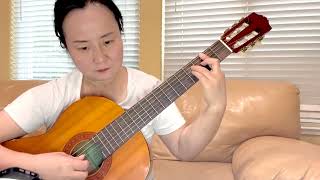 Guitar Moonlight Etude by Fernando Sor 古典吉他曲 月光 [upl. by Mandler]