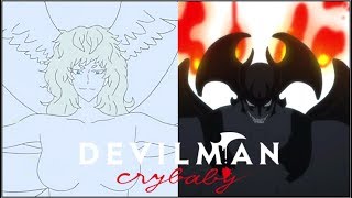 The man inside the Devil 【Devilman no Uta】 Devilman Crybaby「AMV」 [upl. by Alexa]