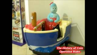 2000s Coin Operated Boat Kiddie Ride  In The Night Garden Iggle Piggle [upl. by Correna]