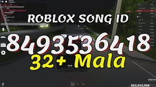 32 Mala Roblox Song IDsCodes [upl. by Emmaline]