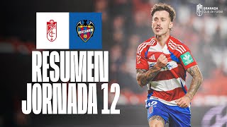 GRANADA CF 12 LEVANTE UD  RESUMEN [upl. by Yardley392]