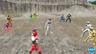 Super Sentai Legend Wars Kyurangers ALL STAR CRASH FINAL HISSASTU [upl. by Neslund]