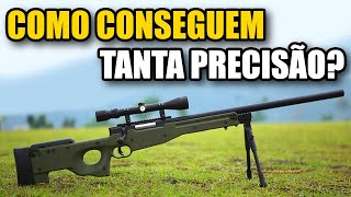 História do rifle AW e suas variações AWM AWP AX50 etc [upl. by Picardi585]