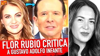 Flor Rubio CRITICA A Gustavo Adolfo FURI0SA Yolanda Andrade [upl. by Elleret]