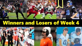 NFL Week 4 Winners amp Losers 2024 [upl. by Mihe]