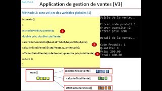 NajiProgrammation en langage C  Les fonctions  part3 [upl. by Initirb]