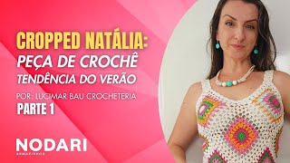 ðŸŒ¼TENDÃŠNCIA PARA O VERÃƒO  CROPPED DE CROCHÃŠ NATÃLIA  APRENDA AGORA A FAZER ðŸŒž [upl. by Naresh]