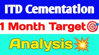 ITD Cementation share🔥itd cementation share target💥 itd cementation india limited share latest news [upl. by Nicole816]