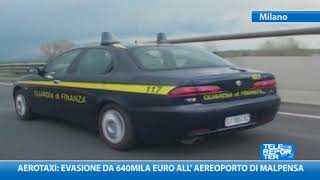 Aerotaxi evasione da 640mila euro allaereoporto di Malpensa [upl. by Frangos]