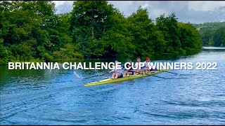 Thames Rowing Club  Britannia Challenge Cup Winners 2022 [upl. by Grieve]