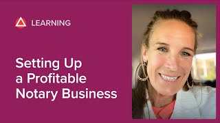 Setting Up a Profitable Notary Business [upl. by Elbys]