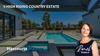 Harcourts Platinum 9 High Riding Country Estate [upl. by Odrude660]