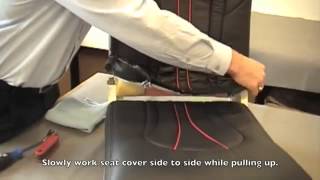 1 Cirrus Seat Cover Removal Seat Back [upl. by Mellman]