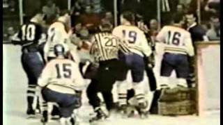 1967 Stanley Cup Finals Highlights  Toronto versus Montreal [upl. by Ydnih]