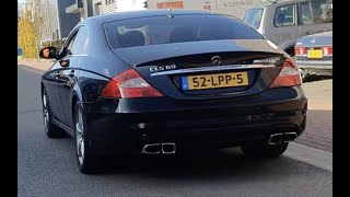 Mercedes Benz CLS 55 AMG V8 Dual valve cutout Exhaust INSANE SOUND by maxiperformancenl shorts v8 [upl. by Coleville]