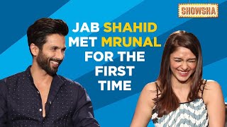 Shahid Kapoor amp Mrunal Thakur Play What Do You Do When amp Recall Their First Meeting  Jersey [upl. by Enyedy255]