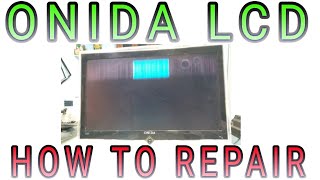 ONIDA 24quot LCD TV PANEL PROBLEM SOLVED [upl. by Ahsitil]