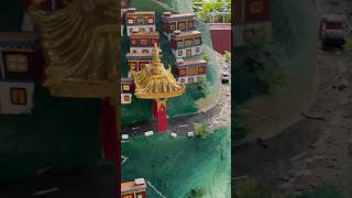 Madikeri tibetan golden temple model [upl. by Myriam350]