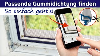 Wie passende Gummidichtung finden für Tür oder Fenster Wir helfen KOSTENLOS weiter 👷‍♂️ [upl. by Ecnerret]