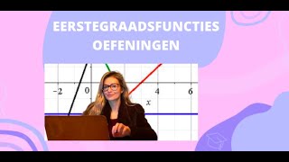 Eerstegraadsfuncties oefening deel 1 [upl. by Sitoeht793]