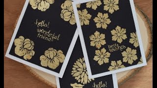 Gilding Flakes Tutorial for Tupelo Designs LLC [upl. by Lanny]