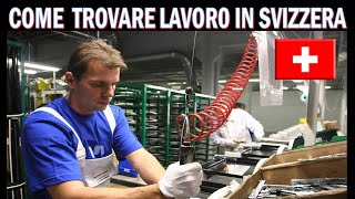 COME TROVARE LAVORO in SVIZZERA [upl. by Dunseath997]